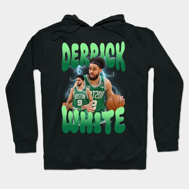 Derrick White Basket Streetwear Hoodie by BrutalDesign